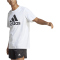 adidas Essentials Big Logo Freizeitshirt Herren 001A - white XS