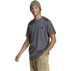 adidas Essentials Freizeitshirt Herren 9407 - dgreyh/black S