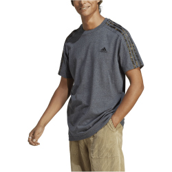 adidas Essentials Freizeitshirt Herren 9407 - dgreyh/black S