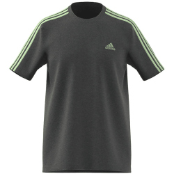 adidas Essentials Freizeitshirt Herren 9407 - dgreyh/black S