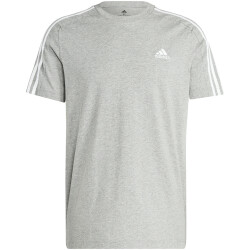 adidas Essentials Freizeitshirt Herren 83F7 - mgreyh/white S
