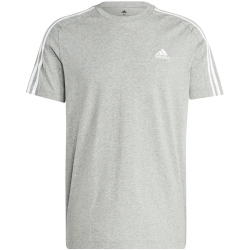 adidas Essentials Freizeitshirt Herren 83F7 - mgreyh/white M