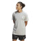 adidas Essentials Freizeitshirt Herren 83F7 - mgreyh/white XL