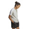 adidas Essentials Freizeitshirt Herren 83F7 - mgreyh/white XL