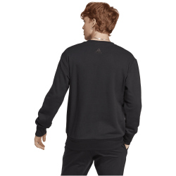 adidas Essentials French Terry Big Logo Sweatshirt Herren 095A - black XL