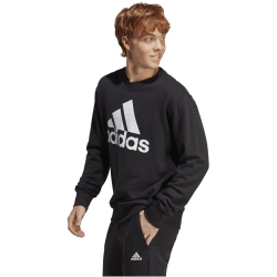 adidas Essentials French Terry Big Logo Sweatshirt Herren 095A - black XL