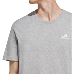 adidas Essentials Single Jersey T-Shirt Herren 83F7 - mgreyh S