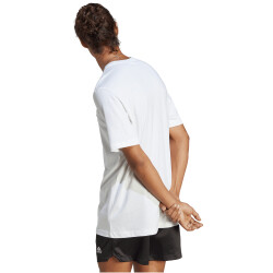adidas Essentials Single Jersey T-Shirt Herren 001A - white XS