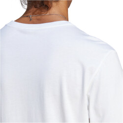 adidas Essentials Single Jersey T-Shirt Herren 001A - white XS