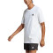 adidas Essentials Single Jersey T-Shirt Herren 001A - white XS