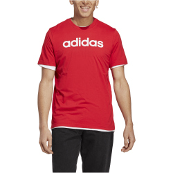 adidas Essentials Single Jersey Linear Embroidered Logo T-Shirt Herren AETG - betsca S