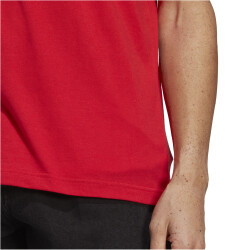 adidas Essentials Single Jersey Linear Embroidered Logo T-Shirt Herren AETG - betsca S