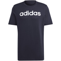 adidas Essentials Single Jersey Linear Embroidered Logo...