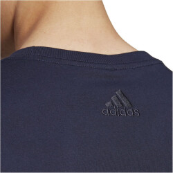 adidas Essentials Single Jersey Linear Embroidered Logo T-Shirt Herren AA35 - legink/white XXL
