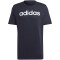 adidas Essentials Single Jersey Linear Embroidered Logo T-Shirt Herren AA35 - legink/white XXL