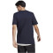 adidas Essentials Single Jersey Linear Embroidered Logo T-Shirt Herren AA35 - legink/white XXL
