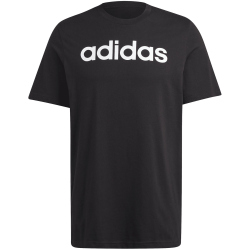 adidas Essentials Single Jersey Linear Embroidered Logo...