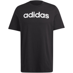 adidas Essentials Single Jersey Linear Embroidered Logo...
