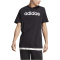 adidas Essentials Single Jersey Linear Embroidered Logo T-Shirt Herren IC9274 - black XS