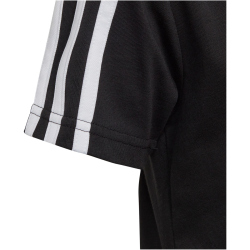 adidas Essentials 3-Streifen T-Shirt Kinder 095A - black/white 104