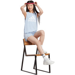 adidas Essentials Big Logo Tanktop Damen AEST - bludaw/white XS