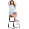 adidas Essentials Big Logo Tanktop Damen AEST - bludaw/white XS
