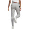 adidas Essentials Linear Cuffed Jogginghose Damen 83F7 - mgreyh/white L
