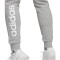 adidas Essentials Linear Cuffed Jogginghose Damen 83F7 - mgreyh/white L