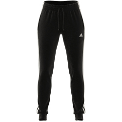 adidas Essentials Cuffed French Terry Jogginghose Damen 095A - black/white XXS