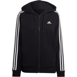 adidas Essentials 3-Streifen French Terry Kapuzenjacke...