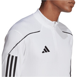 adidas Tiro 23 League 1/4-Zip Fußball Trainingsoberteil Herren 001A - white XS