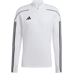 adidas Tiro 23 League 1/4-Zip Fu&szlig;ball Trainingsoberteil Herren 001A - white L