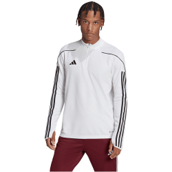 adidas Tiro 23 League 1/4-Zip Fu&szlig;ball Trainingsoberteil Herren 001A - white L