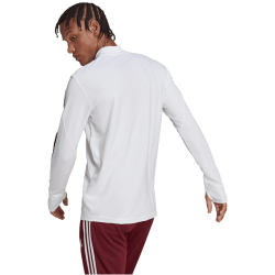 adidas Tiro 23 League 1/4-Zip Fu&szlig;ball Trainingsoberteil Herren 001A - white XXL