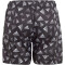 adidas Logo Print CLX Badeshorts Kinder 095A - black/white 128