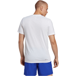 adidas Train Essentials Feelready Trainingsshirt Herren IC7440 - white/black XL
