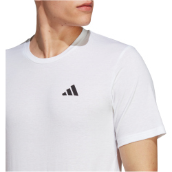 adidas Train Essentials Feelready Trainingsshirt Herren IC7440 - white/black XL