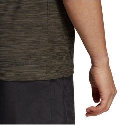 adidas Train Essentials Stretch Trainingsshirt Herren AETE - olistr/black/black M