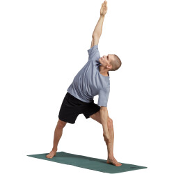 adidas Base Training Yoga-Shorts Herren 095A - black/carbon M/7"