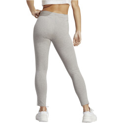 adidas Essentials High-Waist Single Jersey Leggings Damen 83F7 - mgreyh/white XS