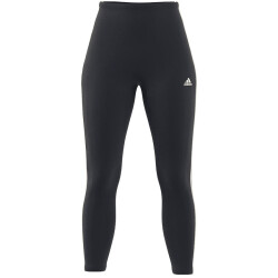 adidas Essentials High-Waist Single Jersey Leggings Damen 83F7 - mgreyh/white XS
