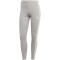 adidas Essentials High-Waist Single Jersey Leggings Damen 83F7 - mgreyh/white XS