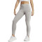 adidas Essentials High-Waist Single Jersey Leggings Damen 83F7 - mgreyh/white XS