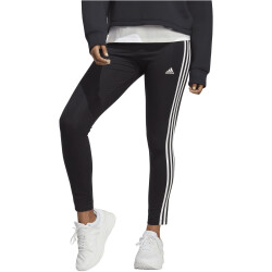 adidas Essentials High-Waist Single Jersey Leggings Damen 095A - black/white XS