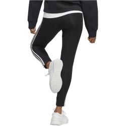 adidas Essentials High-Waist Single Jersey Leggings Damen 095A - black/white XS