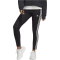 adidas Essentials High-Waist Single Jersey Leggings Damen 095A - black/white XS