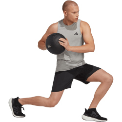 adidas Essentials Woven Trainingsshorts Herren 095A - black/white XXL/7"