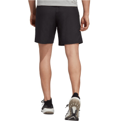adidas Essentials Woven Trainingsshorts Herren 095A - black/white S/7"