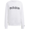 adidas Essentials Linear French Terry Sweatshirt Damen 001A - white/black S