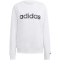 adidas Essentials Linear French Terry Sweatshirt Damen 001A - white/black S